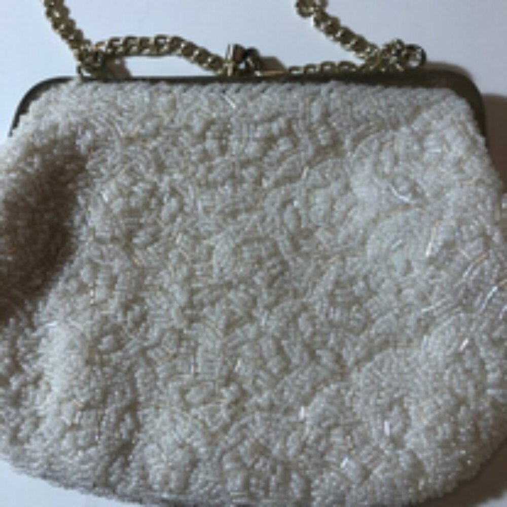 Vintage La Regale Ltd. Beaded Evening Bag – Handmade in Hong Kong - Picture 12 of 15